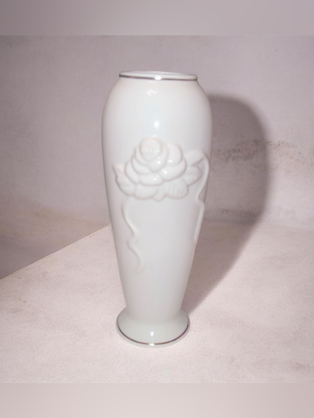 Lenox Rose Blossom Bud Vase
